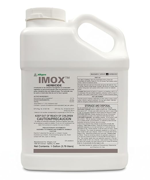 herbicide inhalation Imox Imazamox Herbicide - 1 Quart (Beyond, Raptor, Clearcast Alternati