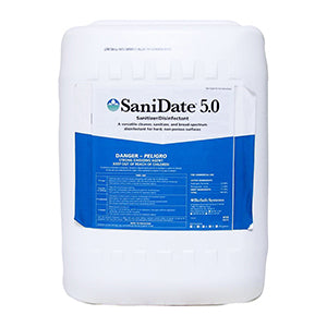 SaniDate 5.0 Sanitizer Disinfectant - 5 Gallons