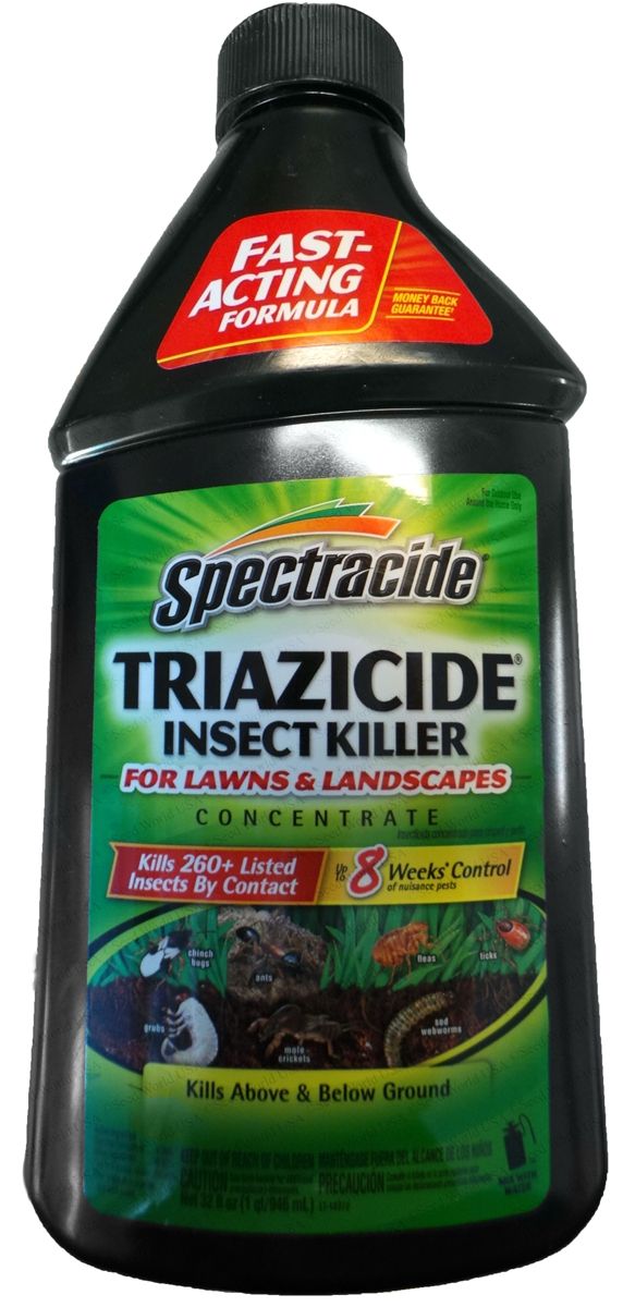 spectracide concentrate herbicide Spectracide Triazicide Insect Killer Concentrate