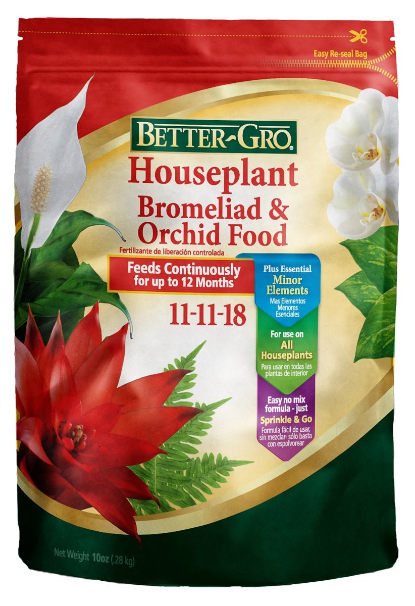 Better-Gro Houseplant Bromeliad & Orchid Food 11-11-18 Fertilizer - 1 lb. - Seed Barn