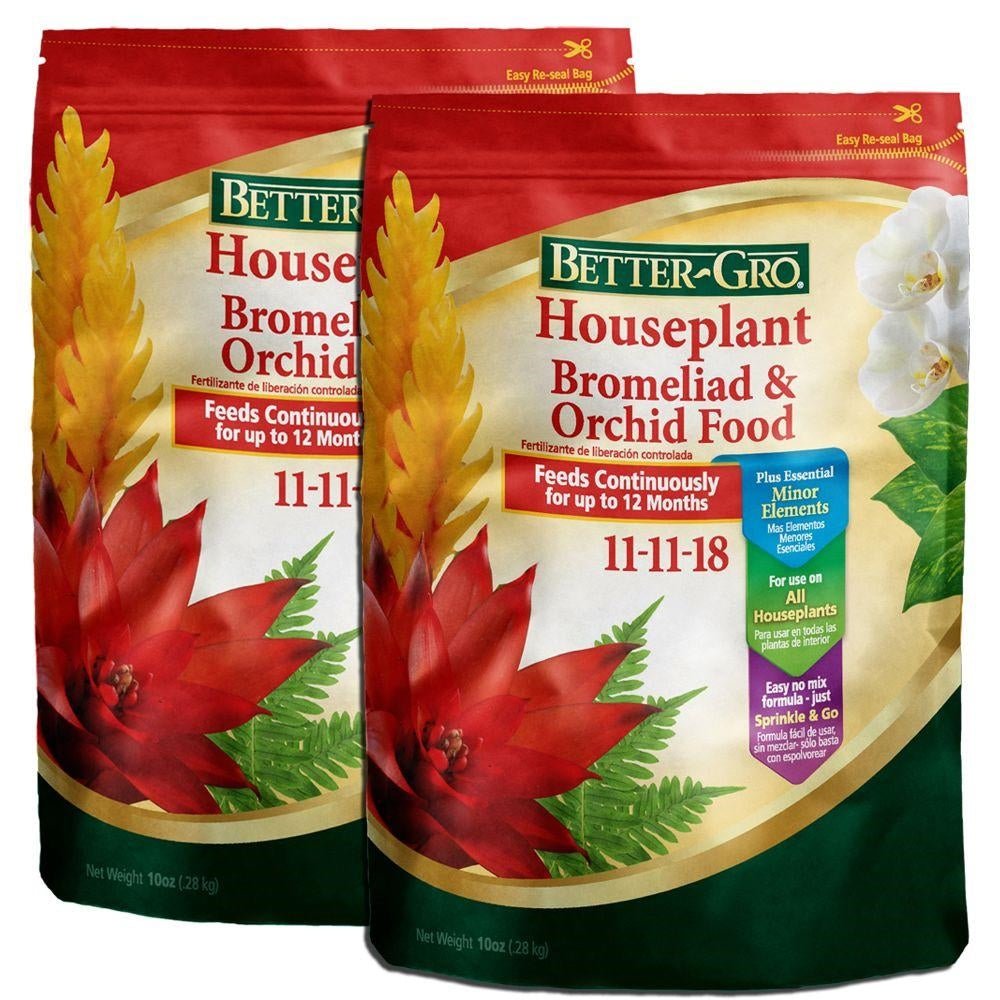 Better-Gro Houseplant Bromeliad & Orchid Food 11-11-18 Fertilizer - 10 oz. - Seed Barn