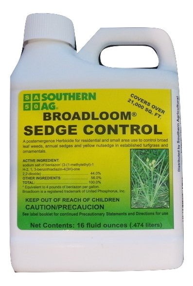 basagran herbicide application Southern Ag Broadloom Sedge Control (Pint