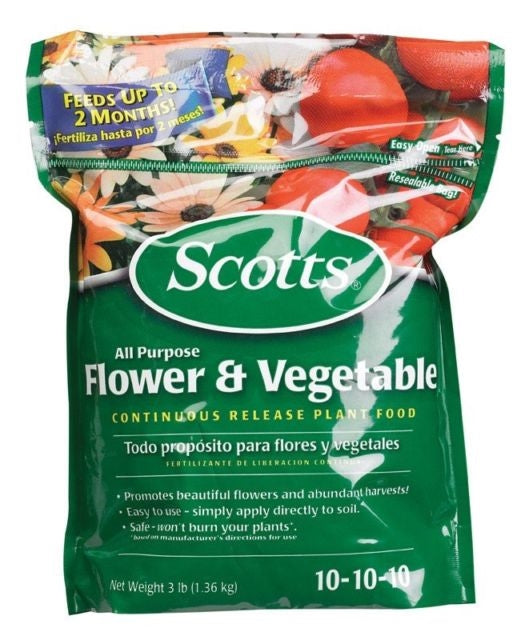 Scotts All Purpose Flower & Vegetable Plant Food - 3 Lbs.