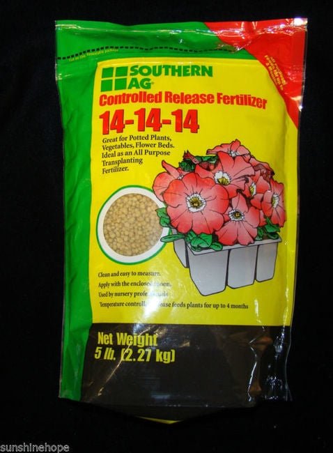Controlled Release 14-14-14 Fertilizer - 5 Lbs. - Seed Barn