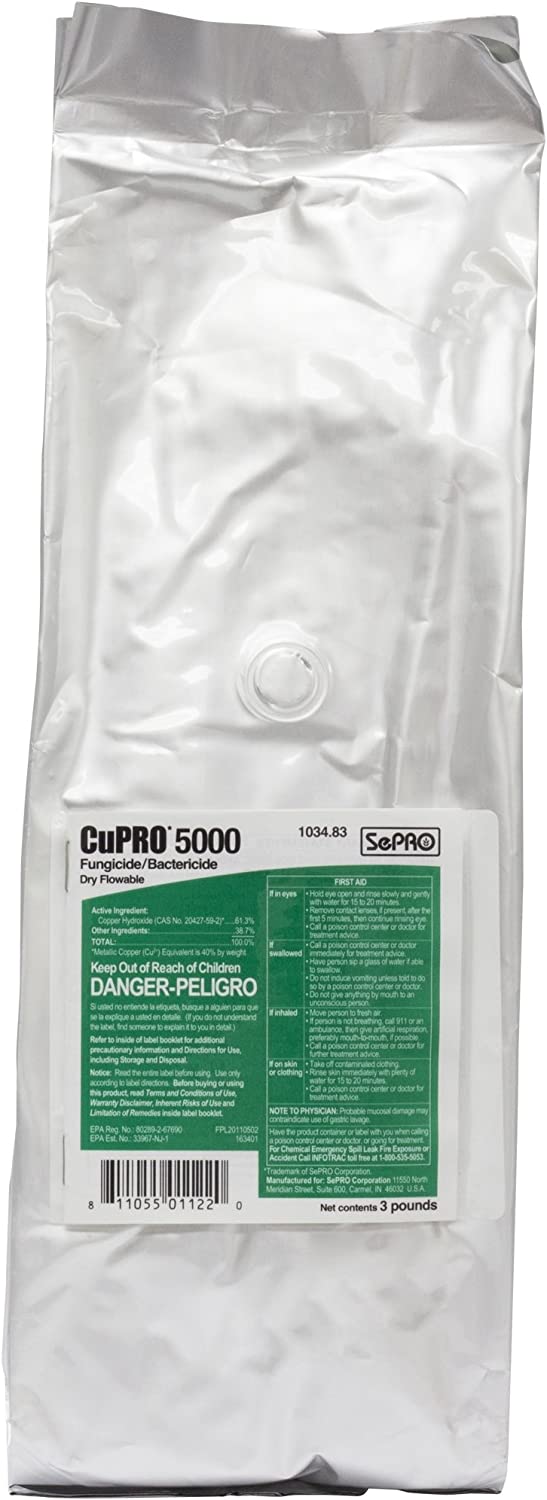 copper based bactericide for indoor plants Cupro 5000 DF Fungicide