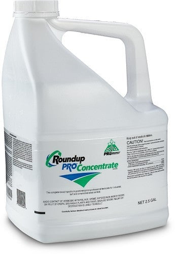 Roundup Pro Concentrate - 2.5 Gallons