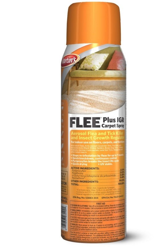 Flee Plus IGR Carpet Spray - 16 Ounces - Seed Barn