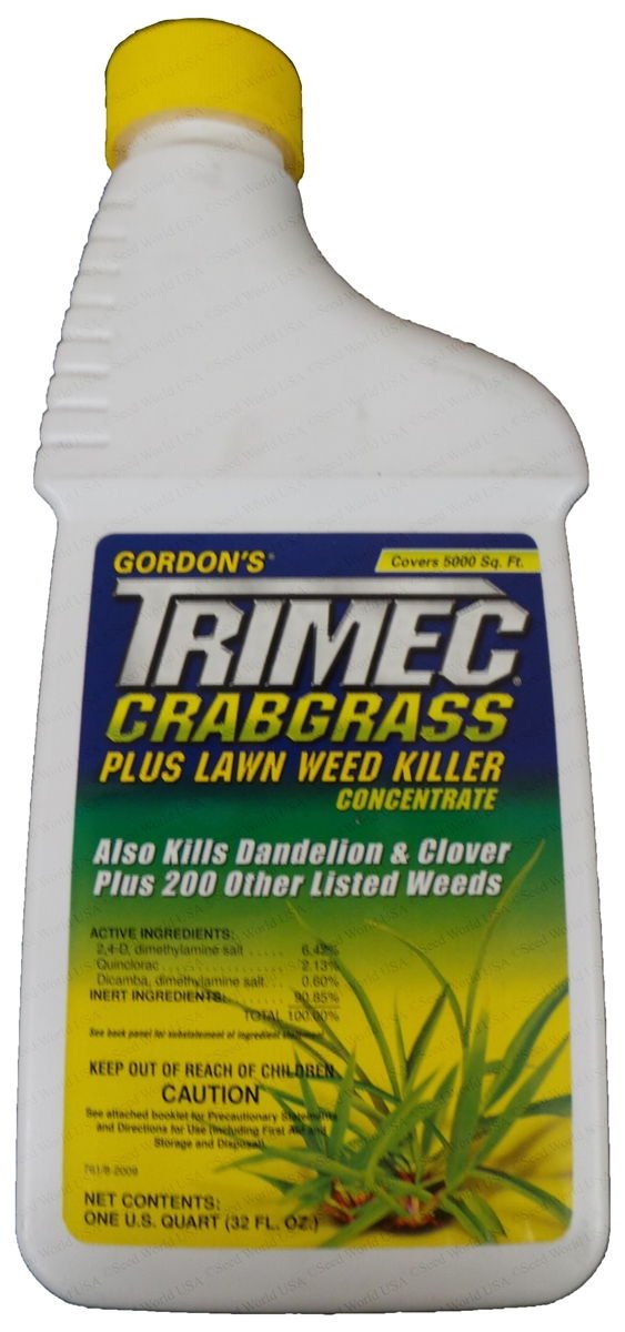 dicamba herbicide for lawns Trimec Crabgrass/Weed Killer, 1-Qt. Concentrate