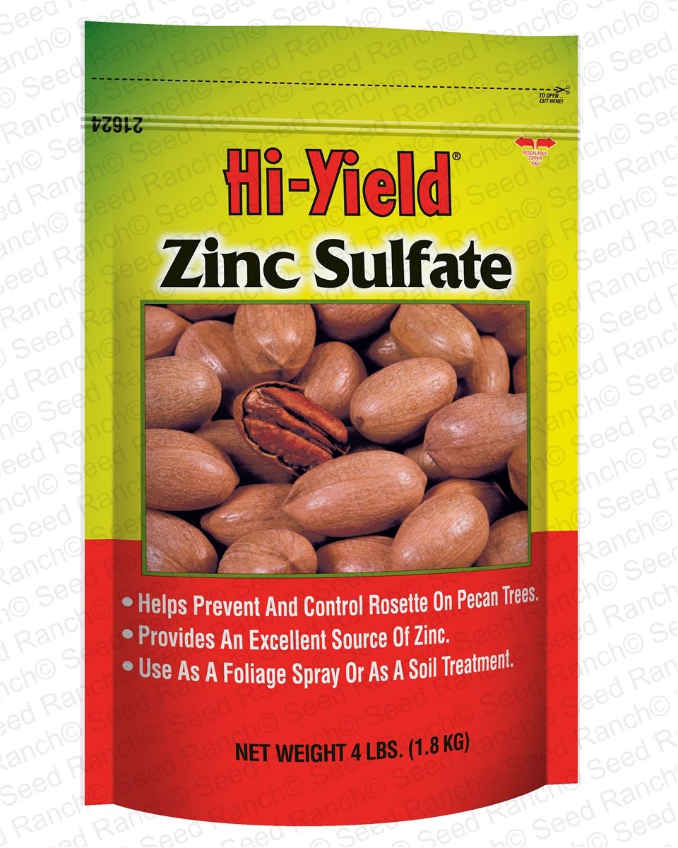 Hi-Yield Zinc Sulfate - 4 Lbs. - Seed Barn
