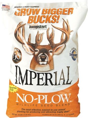 food plot seed fall planting Whitetail Institute Imperial No Plow 25 lbs Seed