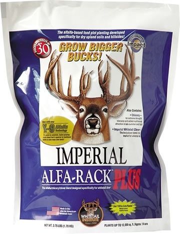 Imperial Whitetail Alfa-Rack Plus Seed - 3.75 Lbs. - Seed Barn
