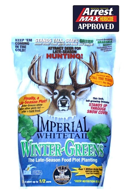 Imperial Whitetail Winter-Greens - 12 Lbs. (2 Acre Coverage) - Seed Barn