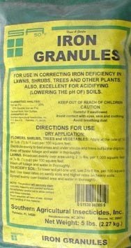 fertilizer granules for plants Iron Granules Fertilizer