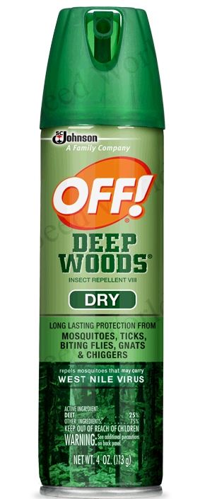 off garden spray OFF! Deep Woods Insect Repellent VIII Dry 4 oz