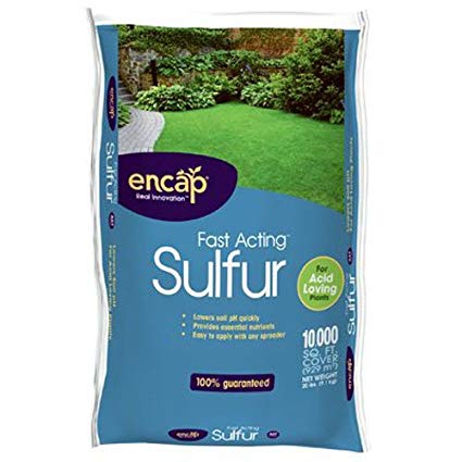 fast acting fertilizer for plants Encap Fast Acting Sulfur Lawn Fertilizer