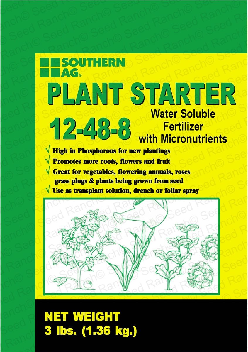 Plant Starter 12-48-8 Fertilizer - 3 Lbs. - Seed Barn