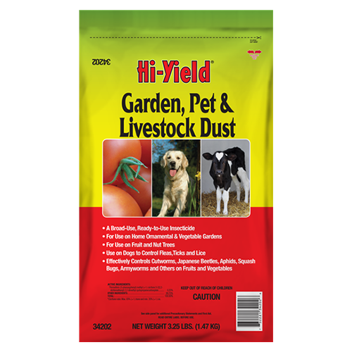 Hi-Yield Garden, Pet & Livestock Dust Insecticide