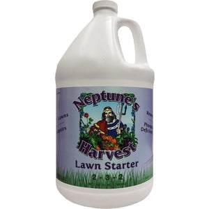 Neptune&#39;s Harvest Lawn Starter 2-3-2 Fertilizer - 142 Oz.