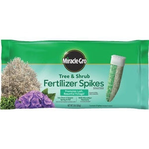 Miracle-Gro Tree &amp; Shrub Fertilizer Spikes - 12 Pack
