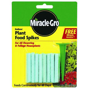 flowering plant fertilizer spikes Miracle-Gro Indoor Plant Food Spikes