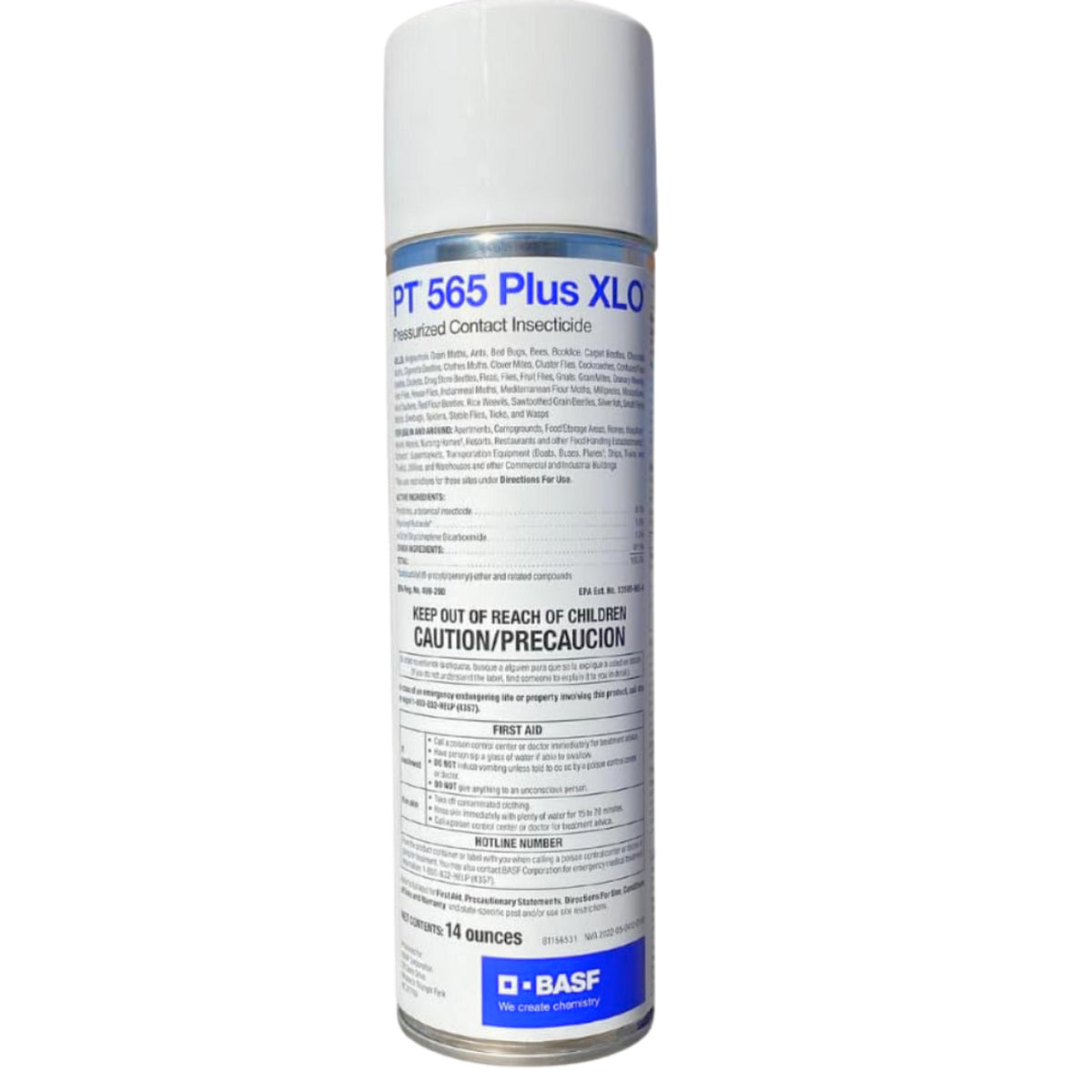 PT 565 Plus XLO Pressurized Contact Insecticide - 14 Oz