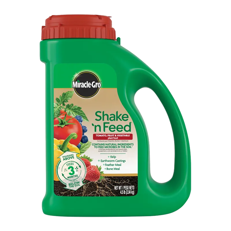 Miracle Gro Shake N Feed Tomato Fruits and Vegetables - 4.5 Lbs.
