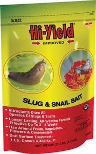 Hi-Yield Improved Slug & Snail Bait Insecticide - 2.5 lbs. - Seed Barn