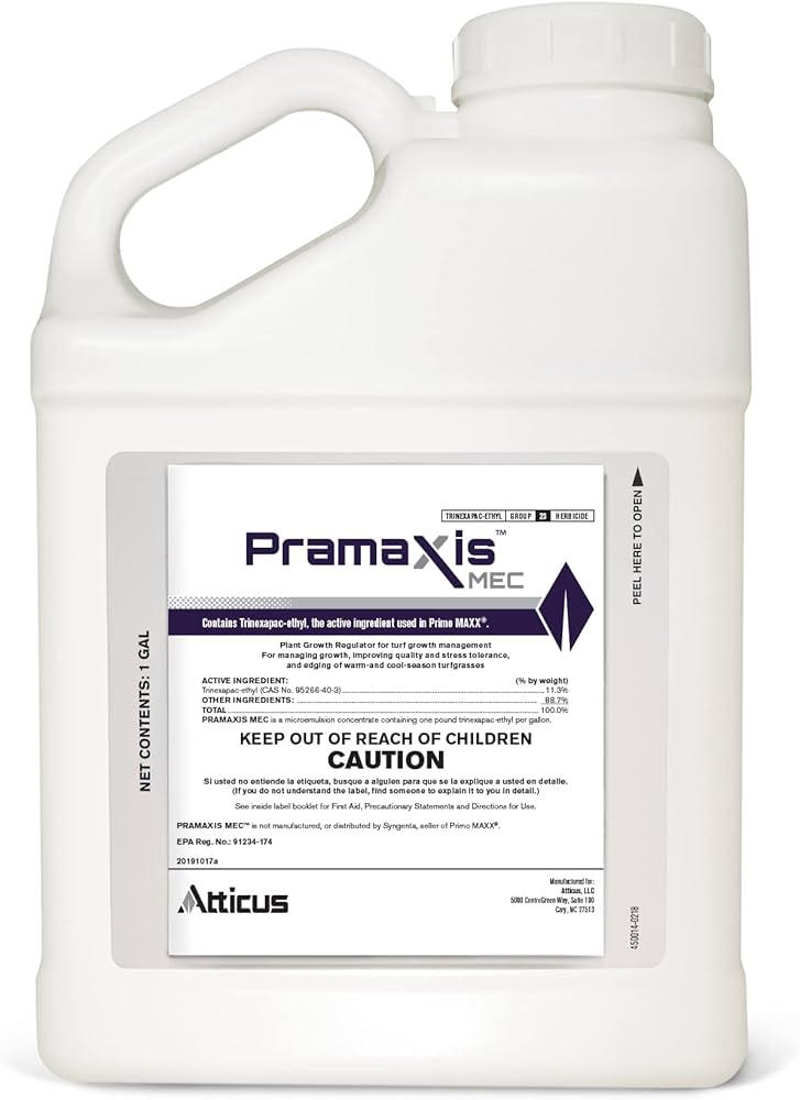 Pramaxis MEC PGR Plant Growth Regulator (Primo Maxx) - 1 Gallon