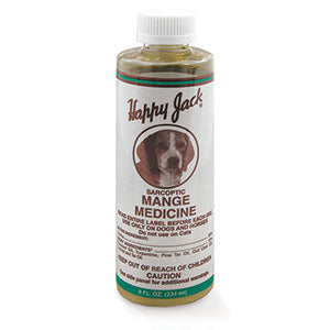 Happy Jack Mange Medicine - 8 Oz.