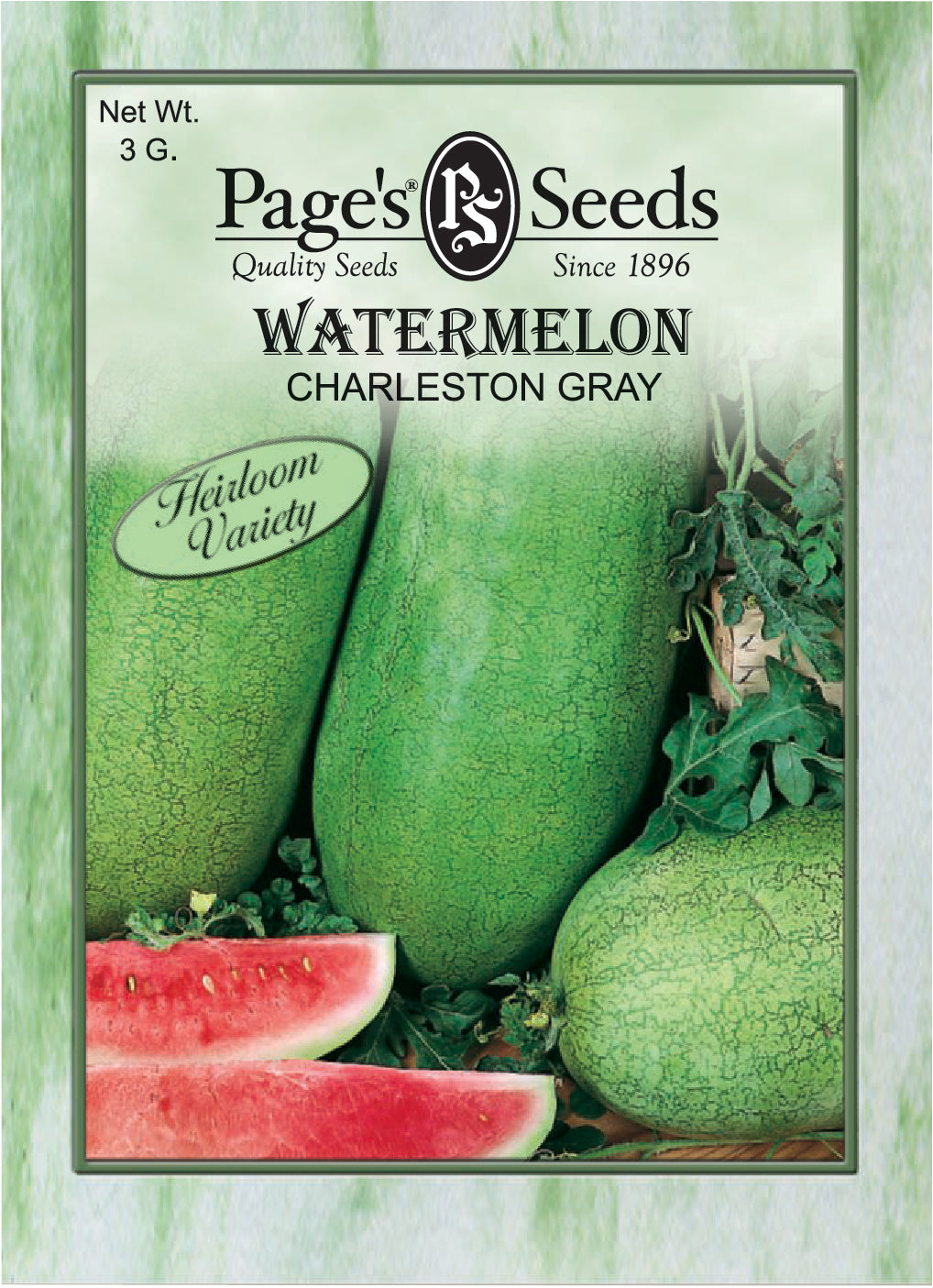 Charleston Gray Watermelon Seeds  - 1 packet