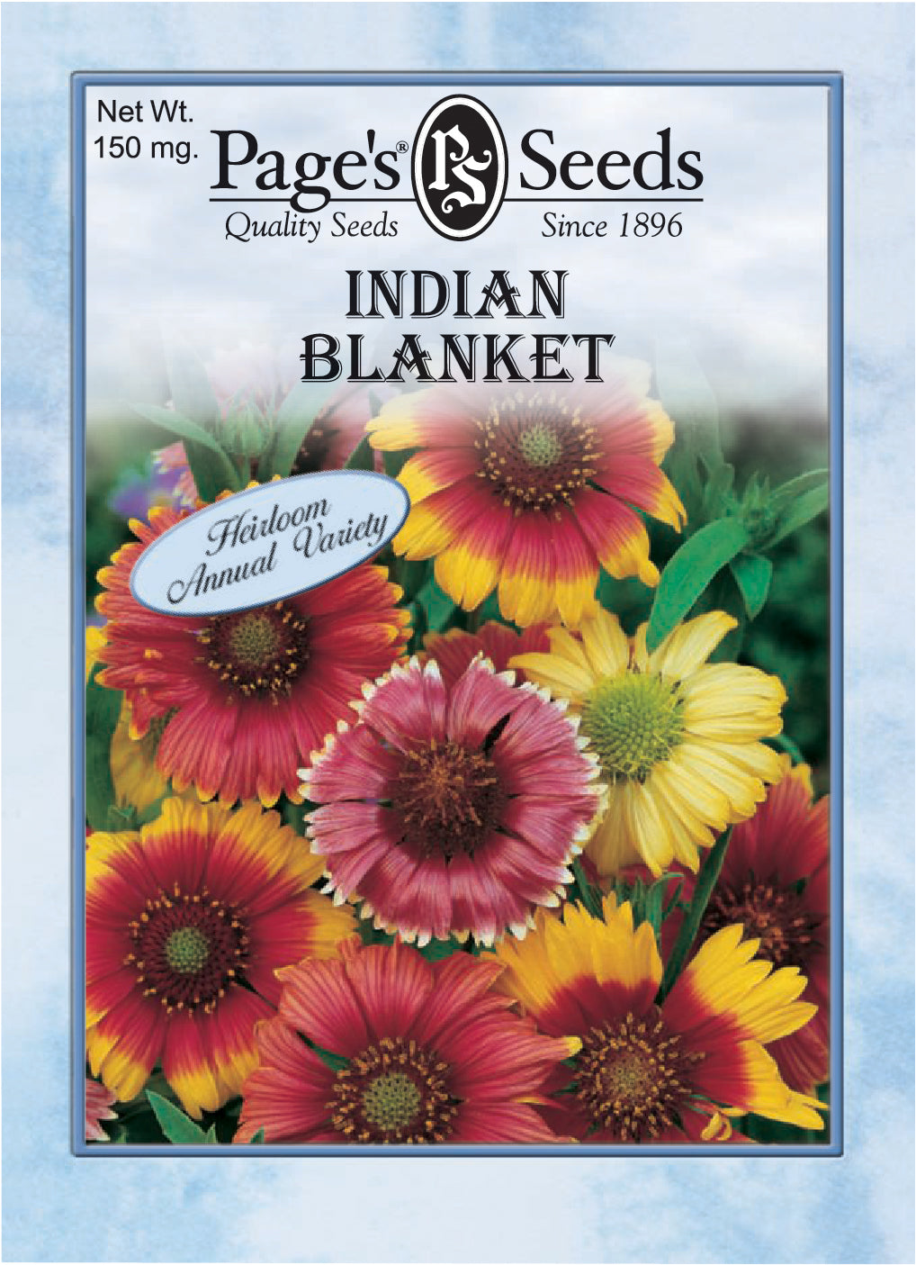 Indian Blanket Seeds - 1 Packet