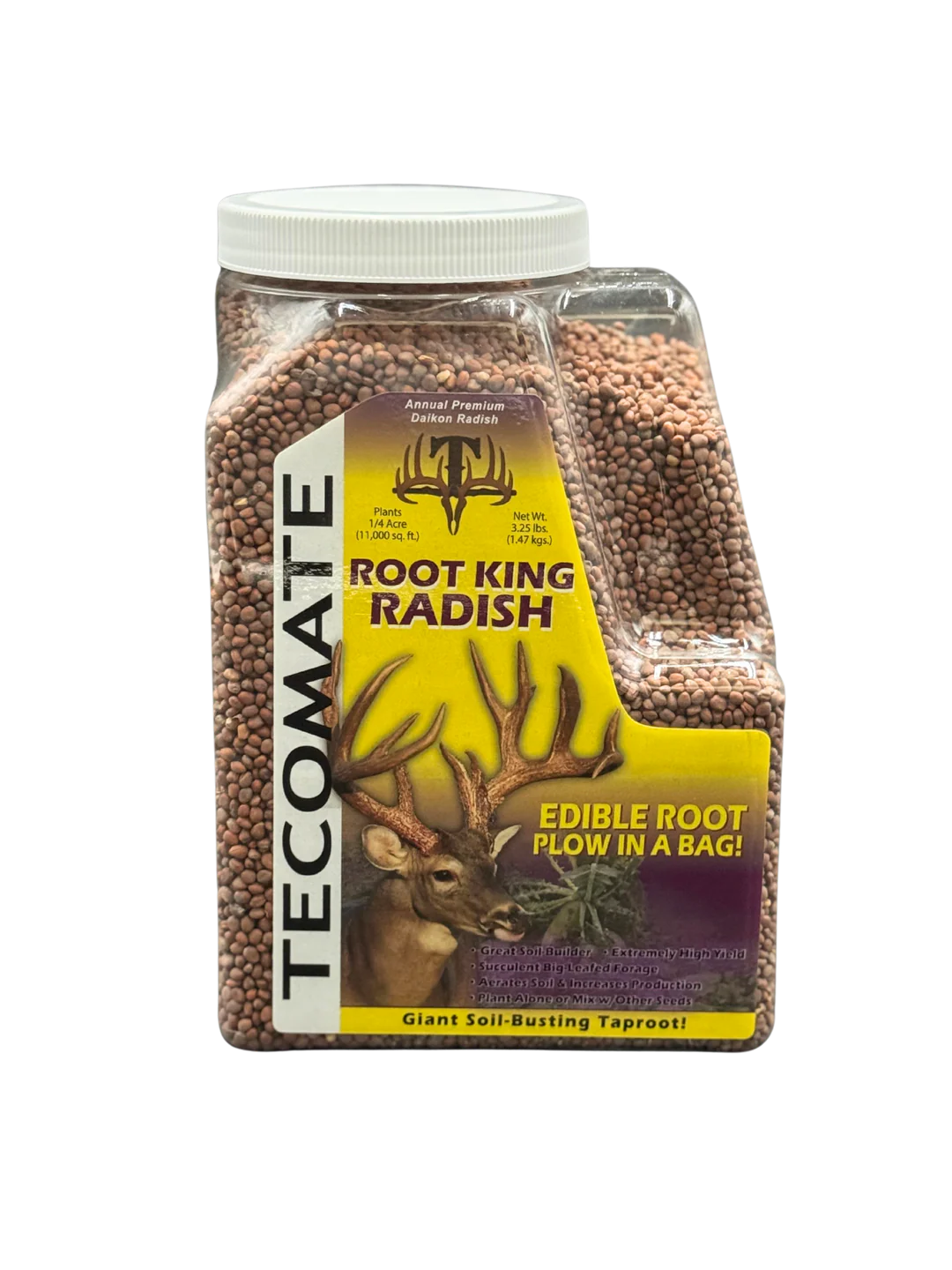 Tecomate Root King Radish Seed - 3.25 lbs.