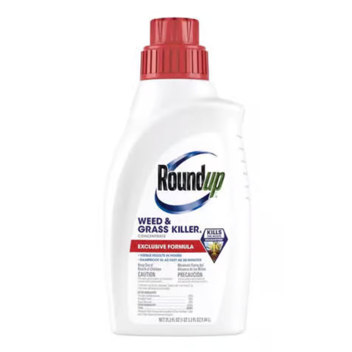 Roundup Weed and Grass Killer Concentrate Exclusive Formula - Quart