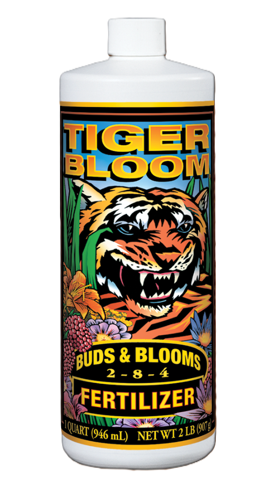 FoxFarm Tiger Bloom 2-8-4 Liquid Plant Food - 1 Quart