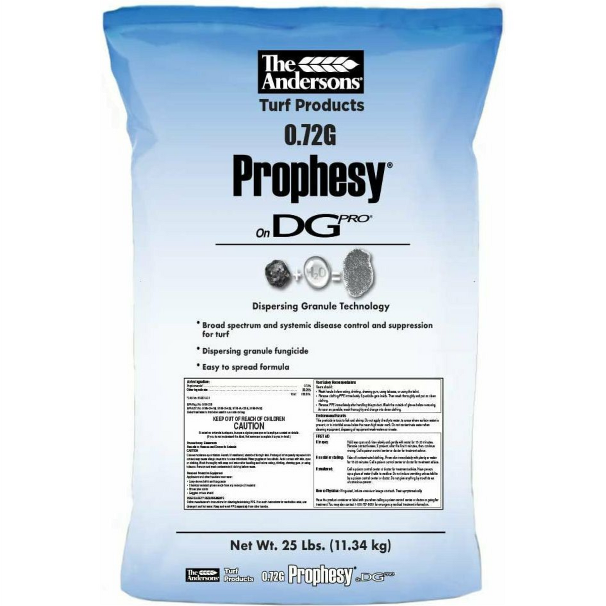 Andersons Prophesy DG Fungicide - 25 Lbs.
