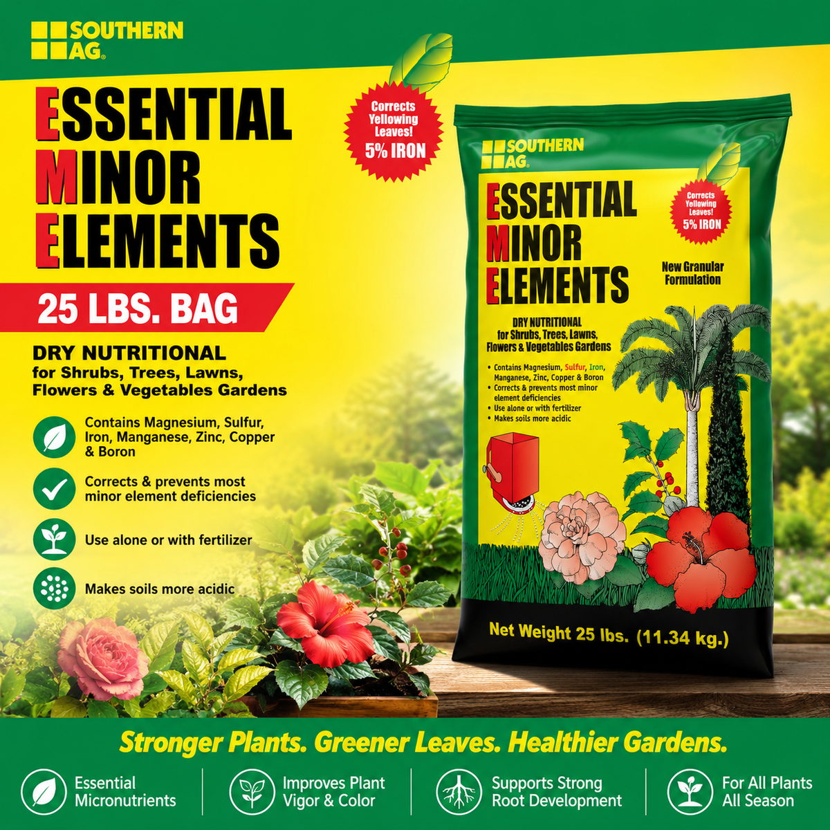 Essential Minor Elements Granular Fertilizer - 25 Lbs.