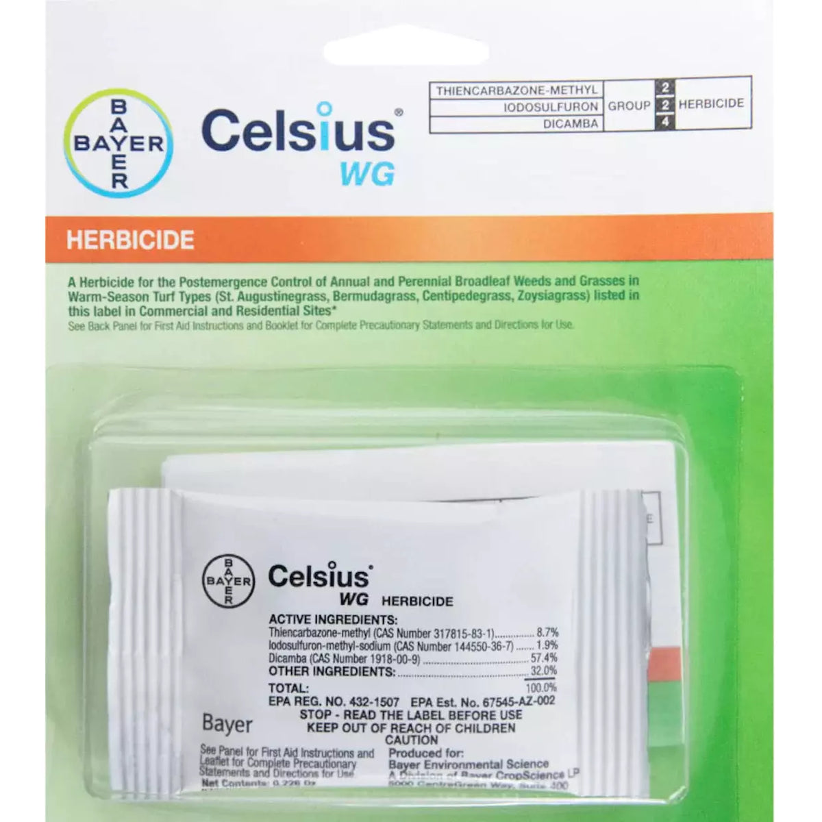 Celsius Herbicide WG - 0.226 Oz.