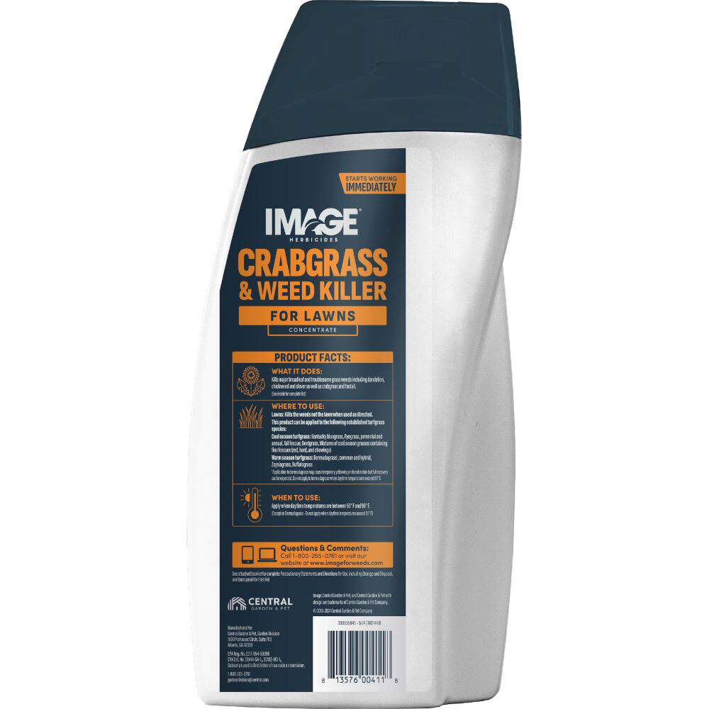 Image Crabgrass & Weed Killer - 32 Ounces