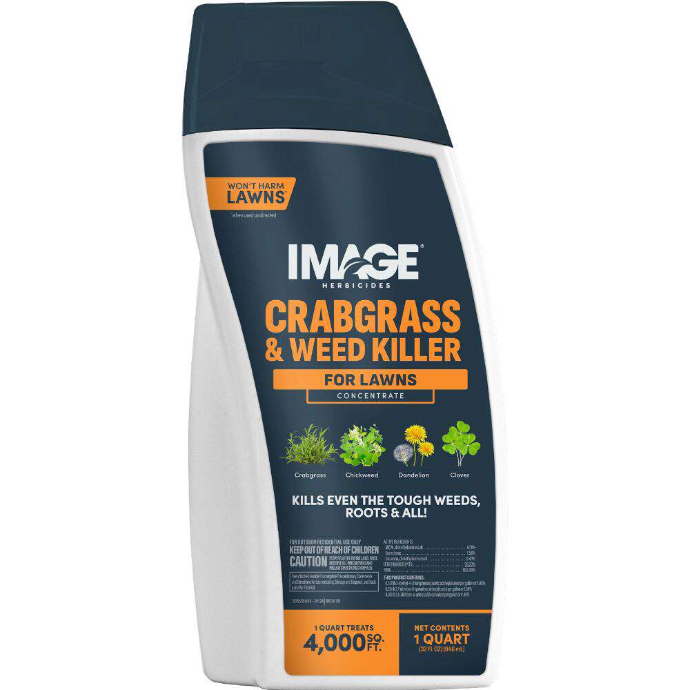 Image Crabgrass & Weed Killer - 32 Ounces