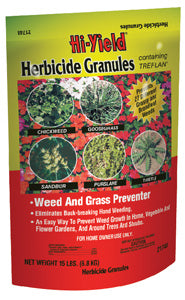 Hi-Yield Lawn & Garden, Weed & Grass Preventer, Treflan Herbicide Granules