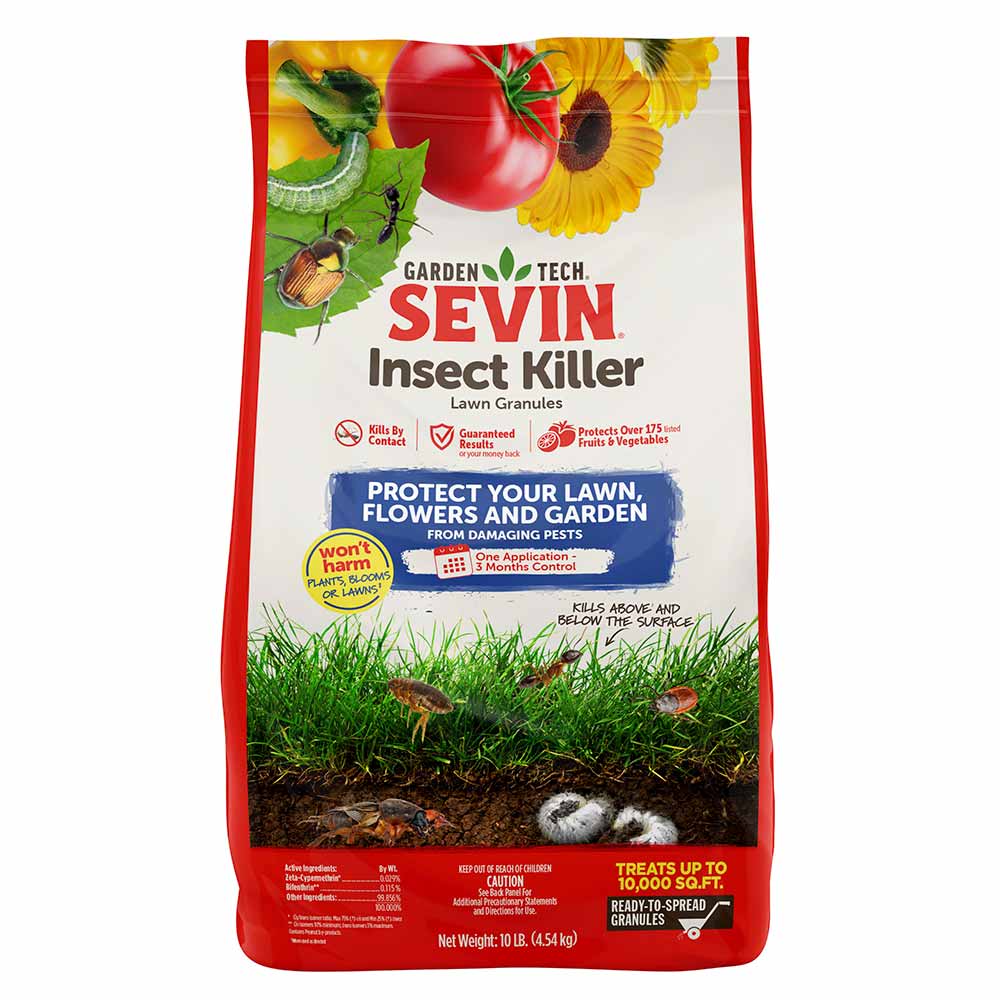 Sevin Lawn Insect Granules - 10 lbs.