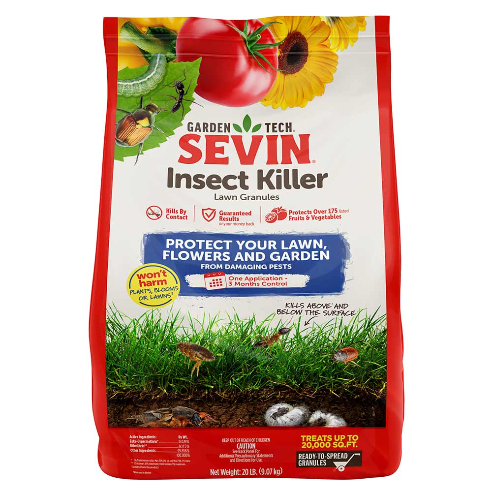 Sevin Lawn Insect Granules - 20 lbs.