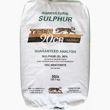 Tiger 90CR Sulphur Granular Fertilizer Soil Acidifier