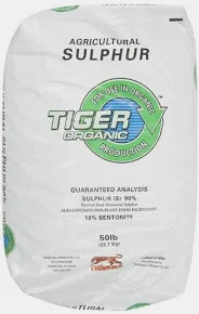 Tiger 90 Organic Sulphur Pellets - 50 Lbs.