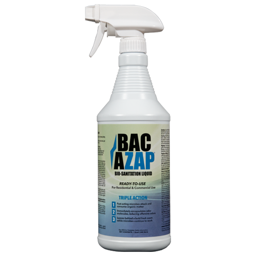 Bac-A-Zap Odor Agent - 32 Oz.