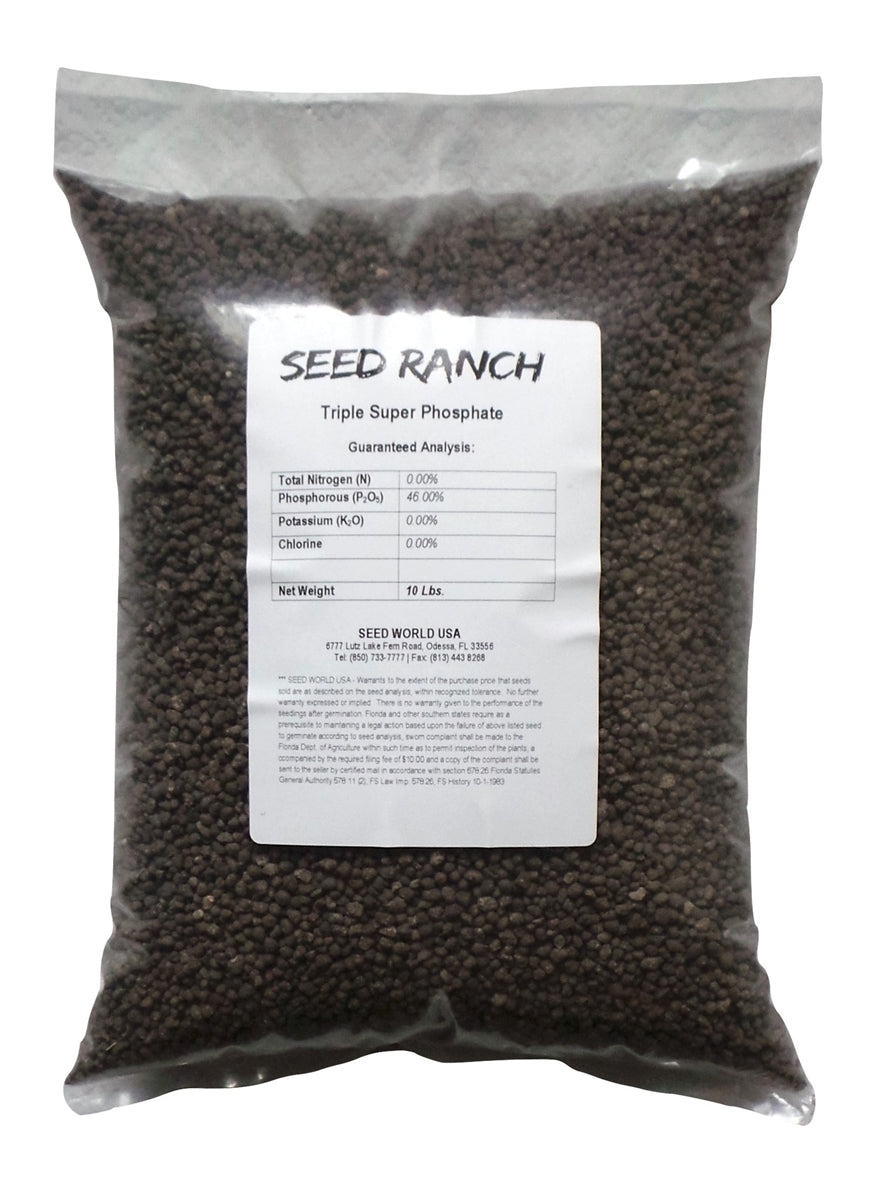 Triple Super Phosphate 0-46-0 Fertilizer - 10 Lbs.