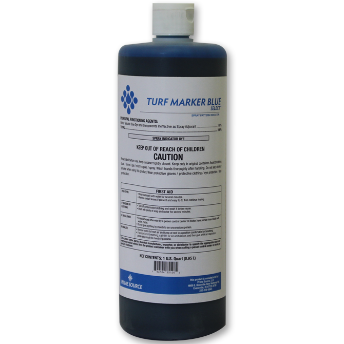 Turf Marker Blue Dye - 1 Quart