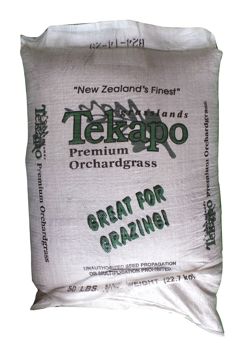Tekapo Premium Orchard Grass Seed - 50 Lbs.