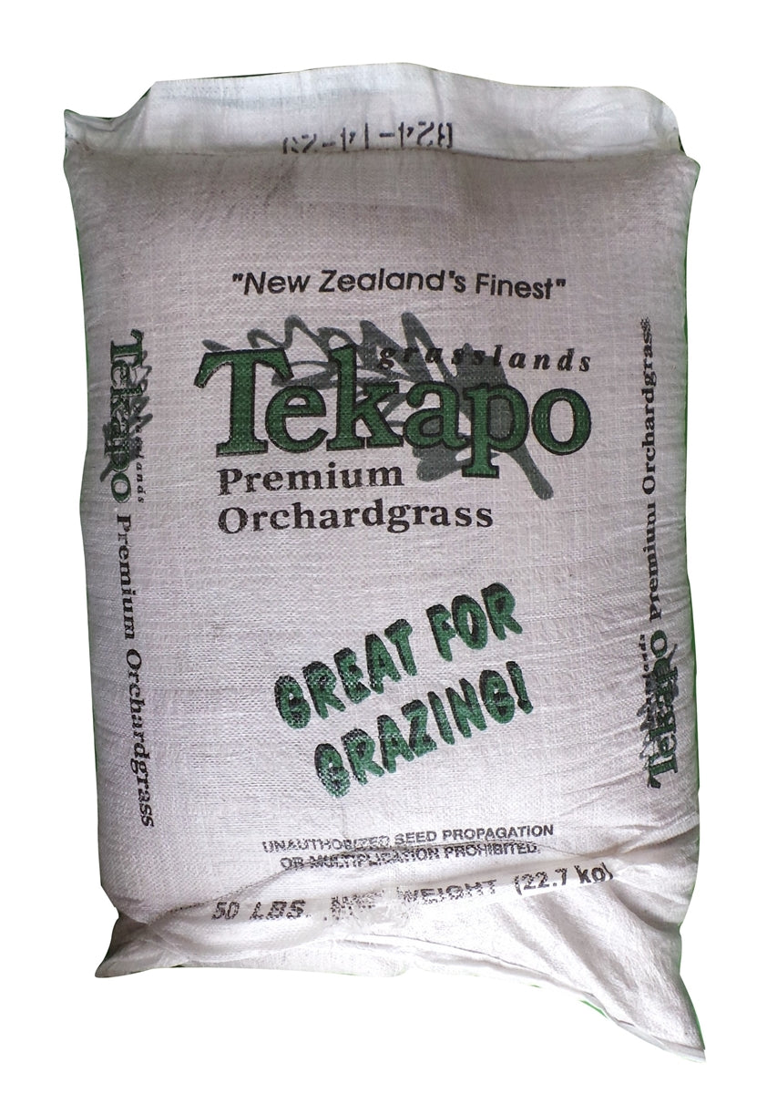 orchardgrass herbicide Tekapo Premium Orchard Grass Seed