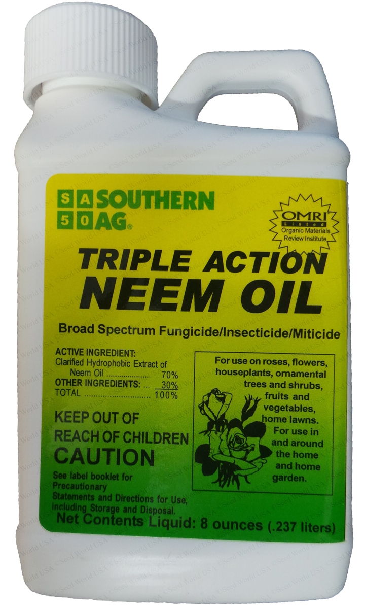 Triple Action Neem Oil - 8 oz.